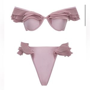 SALAMA LILAC BIKINI TOP - NWT